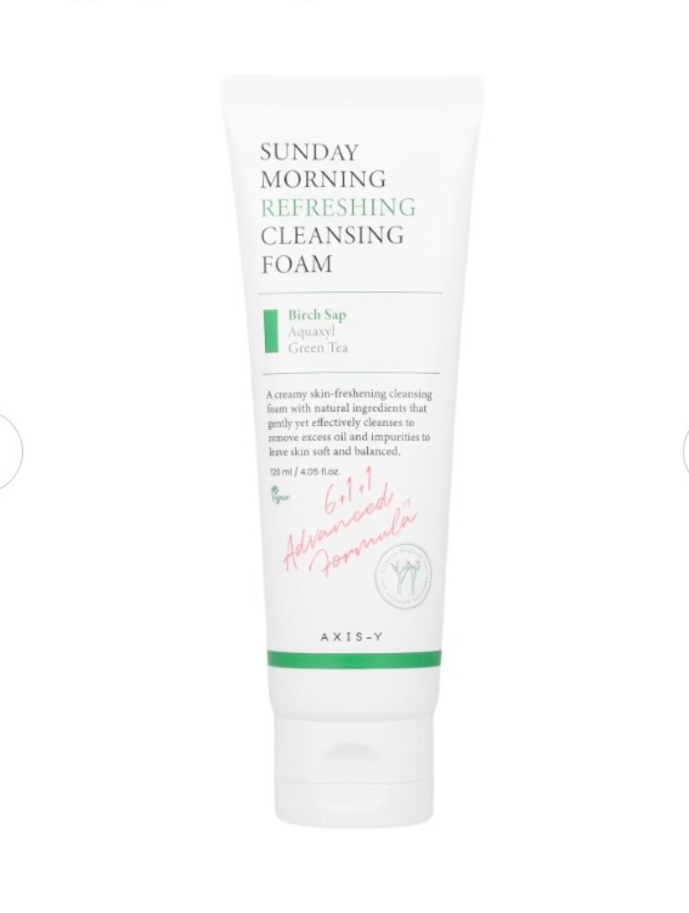AXIS Y Sunday Morning Refreshing Cleansing Foam, New Cleanser K Beauty Skincare